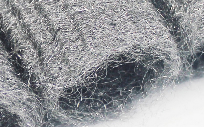 Ασημένιο μαξιλάρι καθαρισμού μη γρατσουνιών σαπουνιών χρώματος ανοξείδωτο με την ισχυρή αντίσταση διάβρωσης