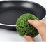 Το πιάτο που καθαρίζει το μαλακό μαξιλάρι καθαρισμού, στρογγυλή κουζίνα ινών πολυεστέρα μορφής τρίβει τα μαξιλάρια προμηθευτής